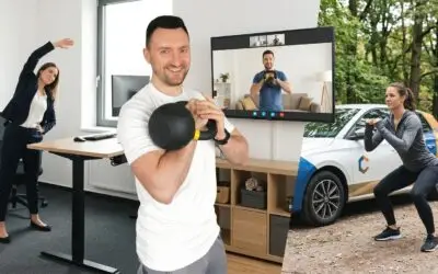 Hybride Firmenfitness: So halten wir dein Team im Büro, Home-Office und Außendienst fit
