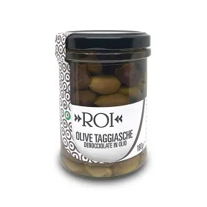 TAGGIASCA OLIVES PITTED IN EXTRA VIRGIN OLIVE OIL
