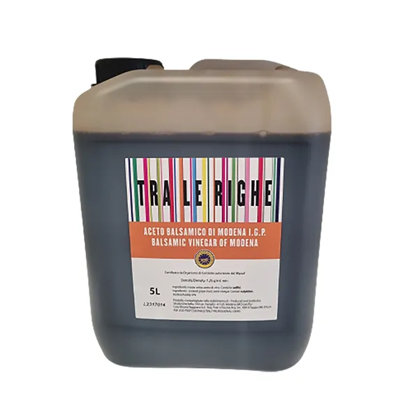 BALSAMIC VINEGAR OF MODENA I.G.P. ORANGE LABEL DENSITY 1.25 - 5L 