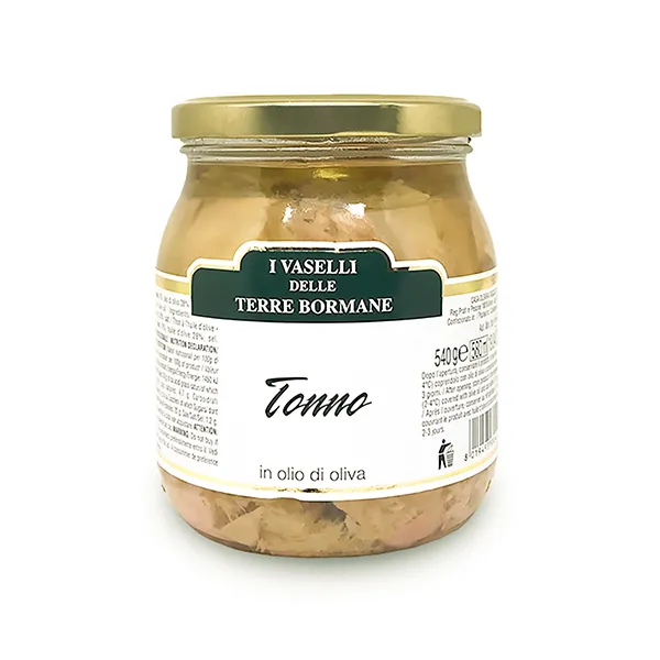 WHOLE TUNA FILLET IN OLIVE OIL