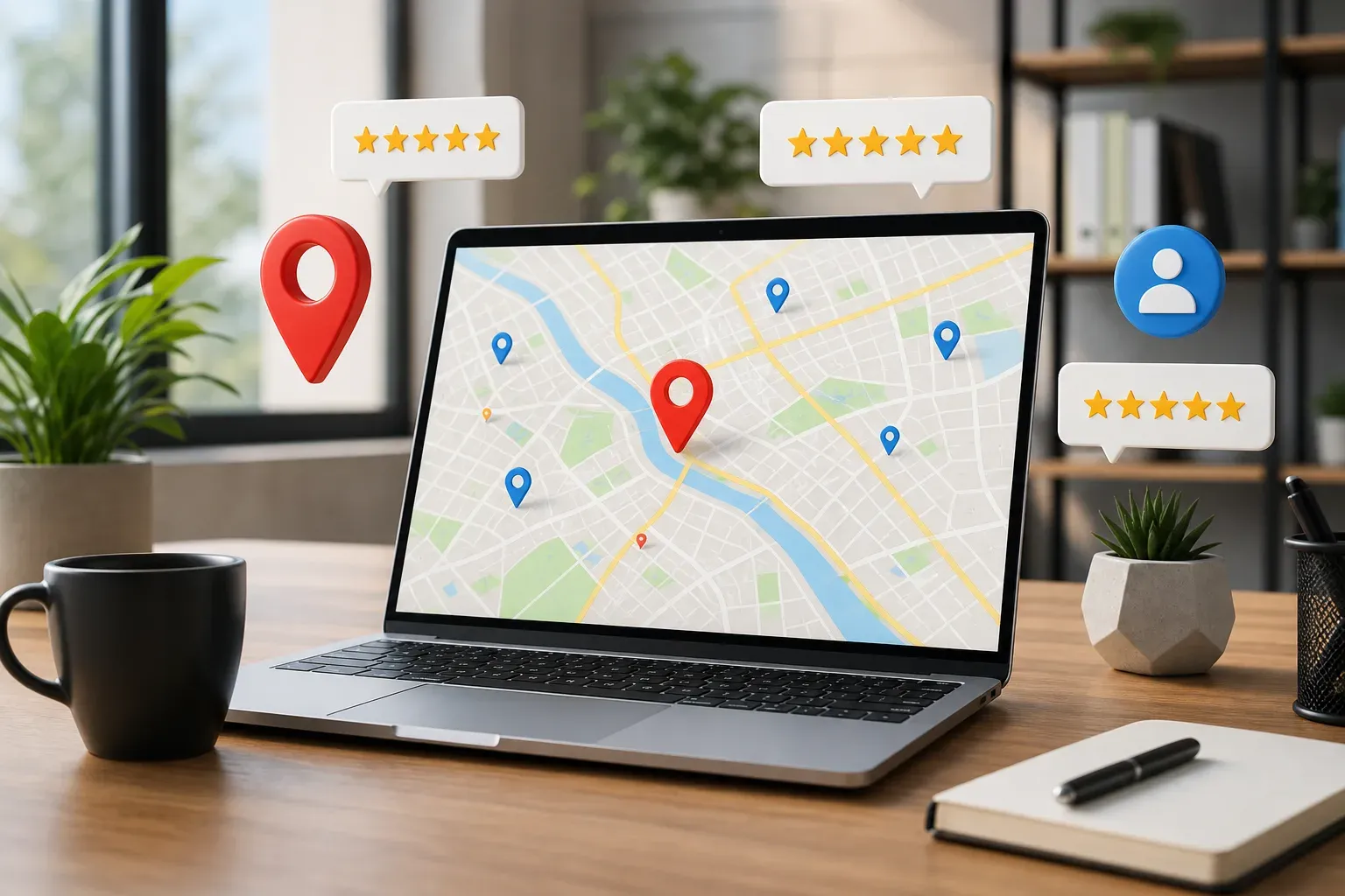 Avis Google Maps : gérer son e-réputation locale - ADN DIGITAL Consultant SEO Mâcon (Saône-et-Loire), Consultant SEO Bourg-en-Bresse (Ain), Consultant SEO Lyon (Rhône) Suivi des avis, réponses et indicateurs d’une fiche Google locale