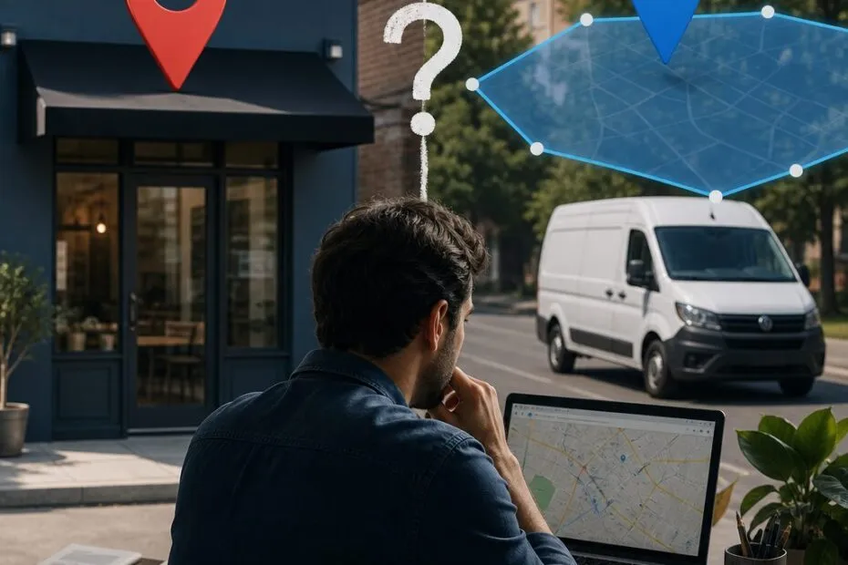 Entreprise de services : faut-il afficher son adresse ou utiliser une zone desservie sur Google ? - ADN DIGITAL Consultant SEO Mâcon (Saône-et-Loire), Consultant SEO Bourg-en-Bresse (Ain), Consultant SEO Lyon (Rhône) entreprise de services faut il afficher son adresse ou utiliser une zone desservie sur google 1
