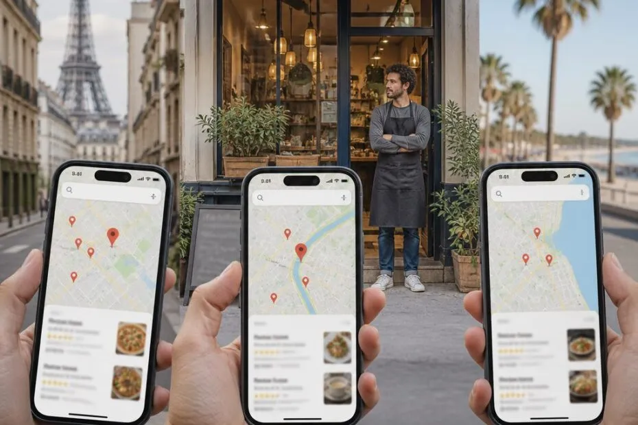 Pourquoi votre position Google change-t-elle selon l’endroit où vous faites la recherche ? - ADN DIGITAL Consultant SEO Mâcon (Saône-et-Loire), Consultant SEO Bourg-en-Bresse (Ain), Consultant SEO Lyon (Rhône) pourquoi votre position google change t elle selon l endroit o vous faites la recherche 1