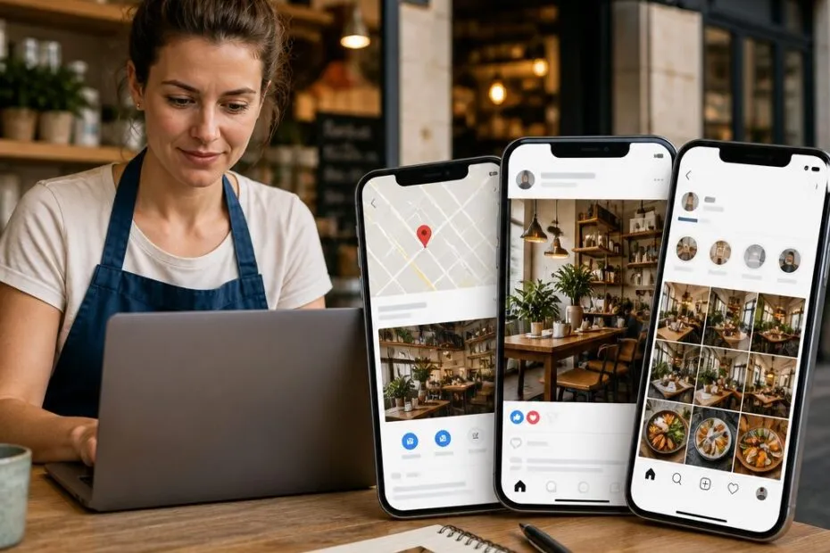 Fiche Google, Facebook et Instagram : comment réutiliser intelligemment le même contenu ? - ADN DIGITAL Consultant SEO Mâcon (Saône-et-Loire), Consultant SEO Bourg-en-Bresse (Ain), Consultant SEO Lyon (Rhône) fiche google facebook et instagram comment r utiliser intelligemment le m me contenu 1