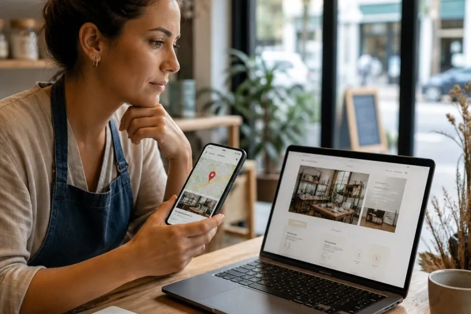 Une page web dédiée peut-elle améliorer les performances d’une fiche Google ? - ADN DIGITAL Consultant SEO Mâcon (Saône-et-Loire), Consultant SEO Bourg-en-Bresse (Ain), Consultant SEO Lyon (Rhône) une page web d di e peut elle am liorer les performances d une fiche google 1