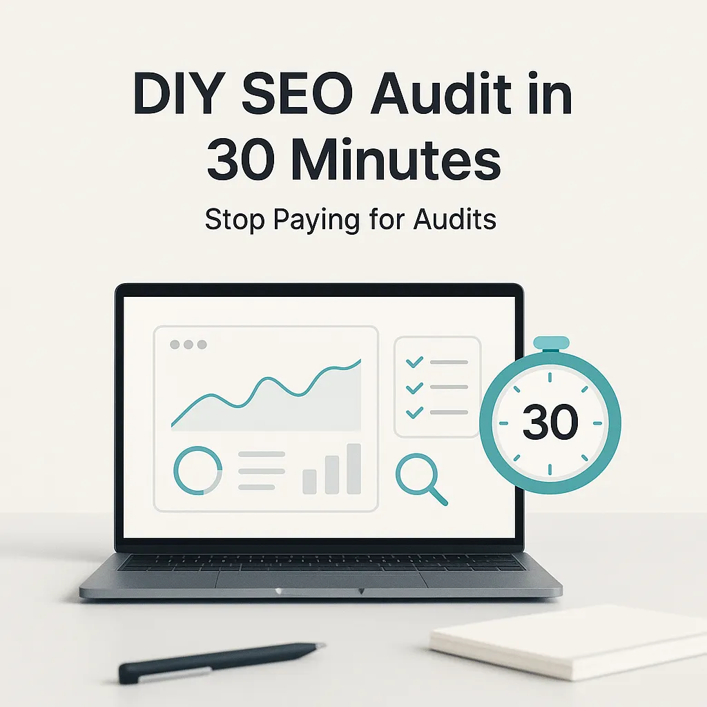Stop Paying for SEO Audits: DIY Checks in 30 Minutes