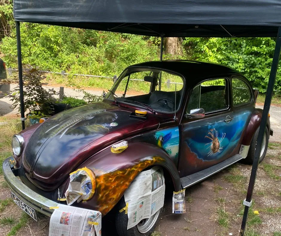 custom painting leren op je eigen auto kan ook