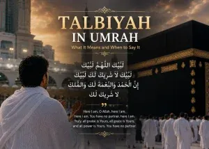 Talbiyah in Umrah