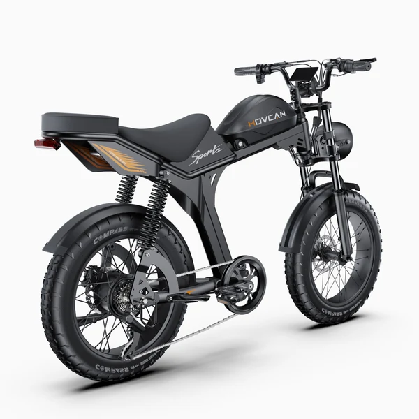 Movcan V70 High-Output Fat-Tire Electric Bike - Image 4