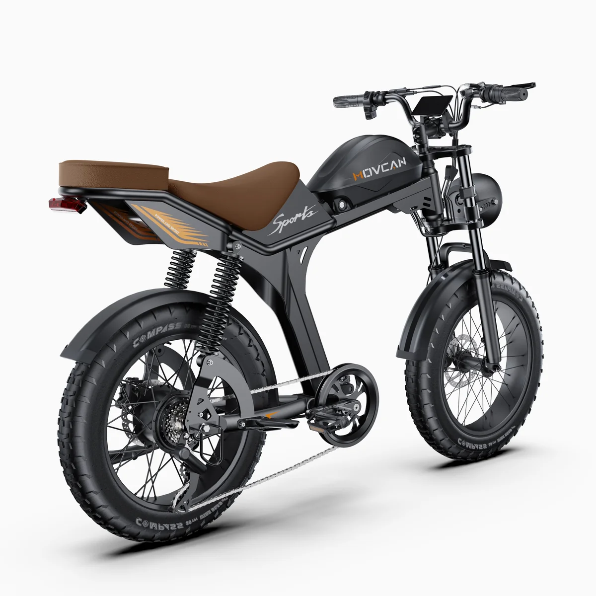 Movcan V70 High-Output Fat-Tire Electric Bike - Image 7