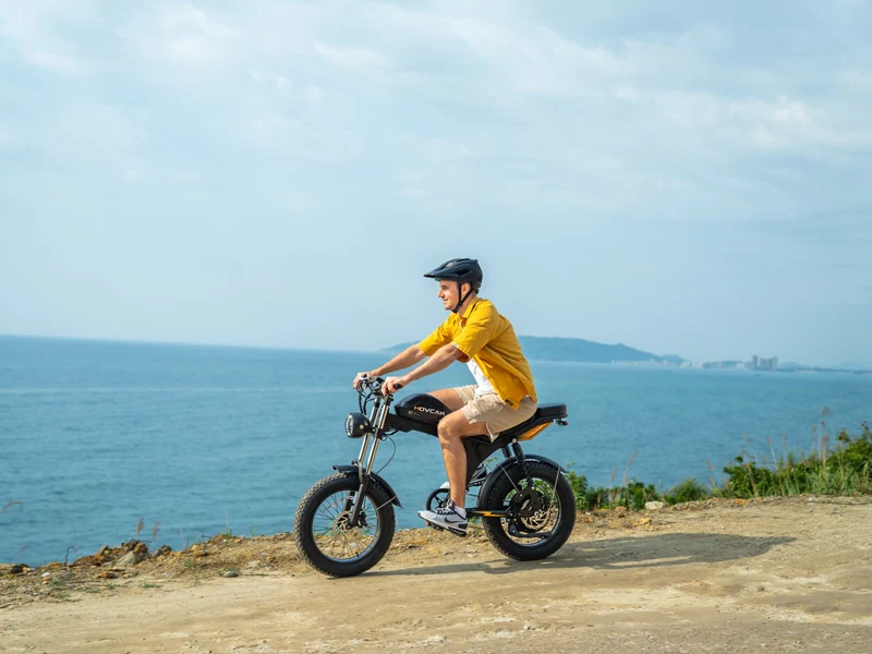 Movcan V70 High-Output Fat-Tire Electric Bike - Image 9