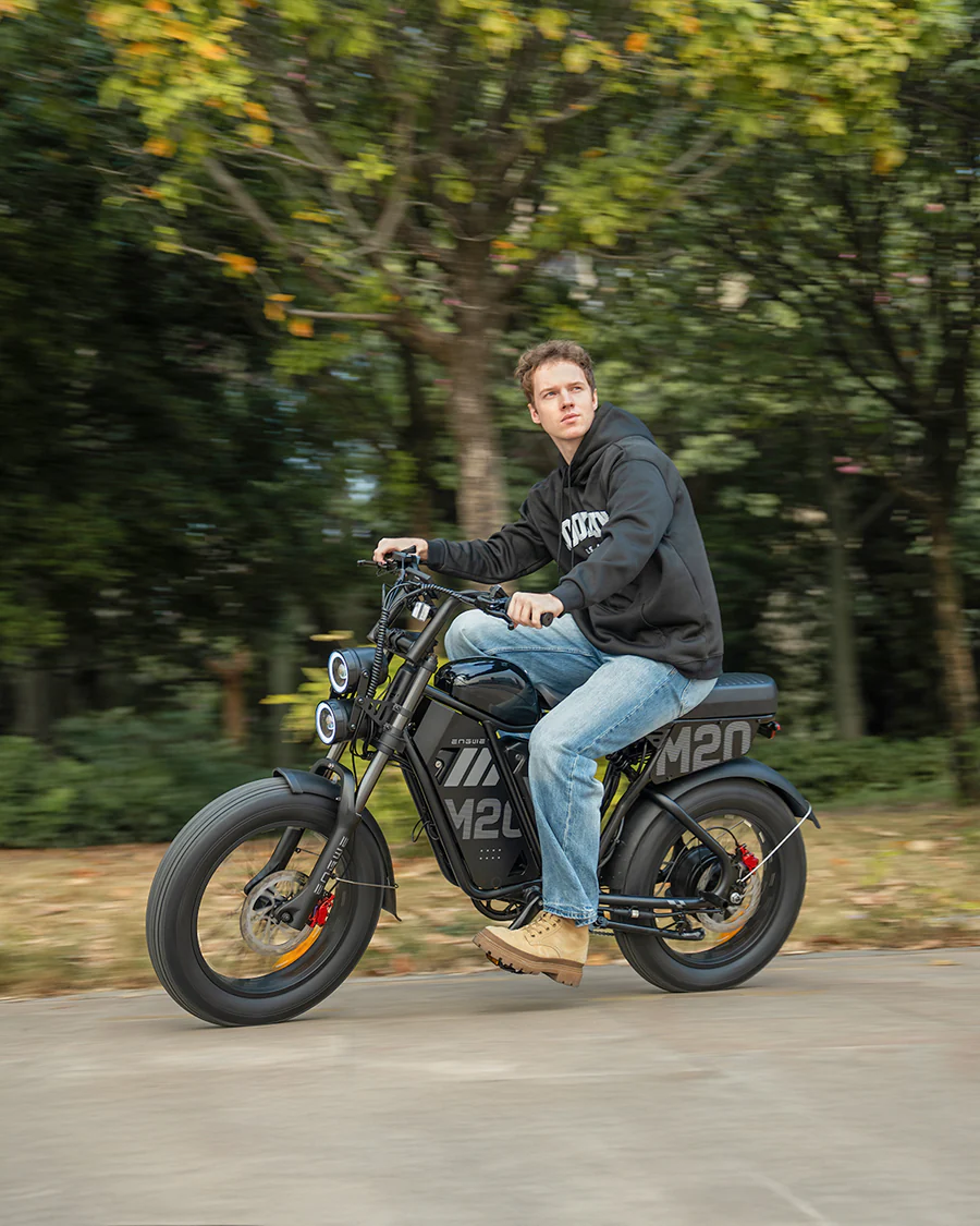 ENGWE M20 3.0 Moped-Style Fat-Tire E-Bike - Image 5