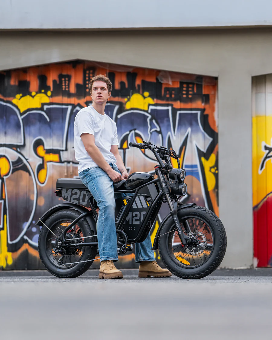 ENGWE M20 3.0 Moped-Style Fat-Tire E-Bike - Image 6