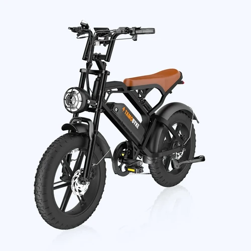 Tamobyke V20 Moped-Style Fat-Tire Electric Bike - Image 5