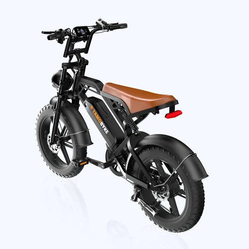 Tamobyke V20 Moped-Style Fat-Tire Electric Bike - Image 4