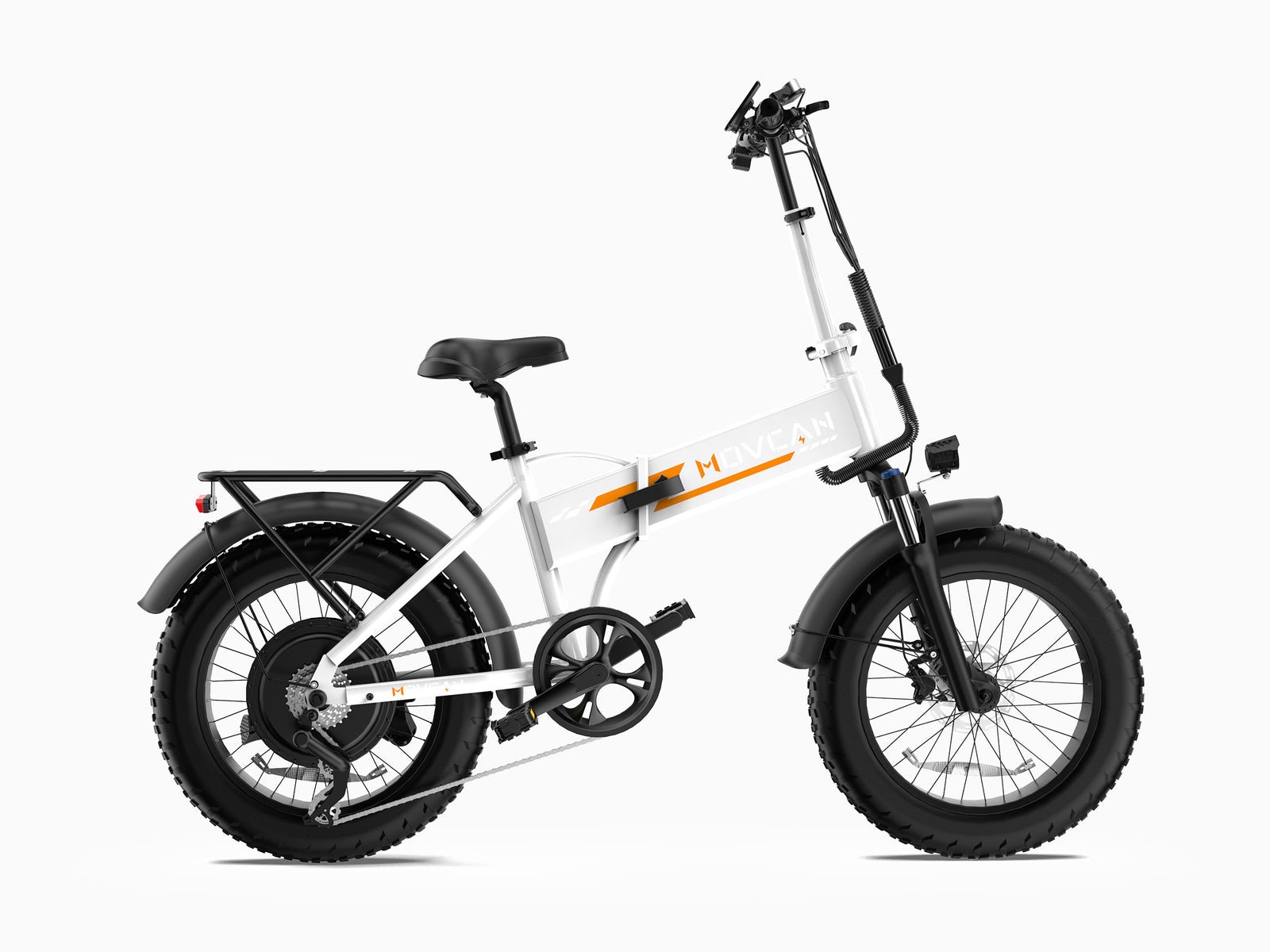 Movcan Q20 Folding Fat-Tire Electric Bike - Image 7