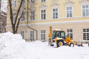 commercial snow removal Denver CO