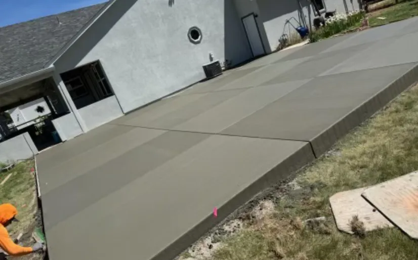 Concrete Patio Installation in Arvada