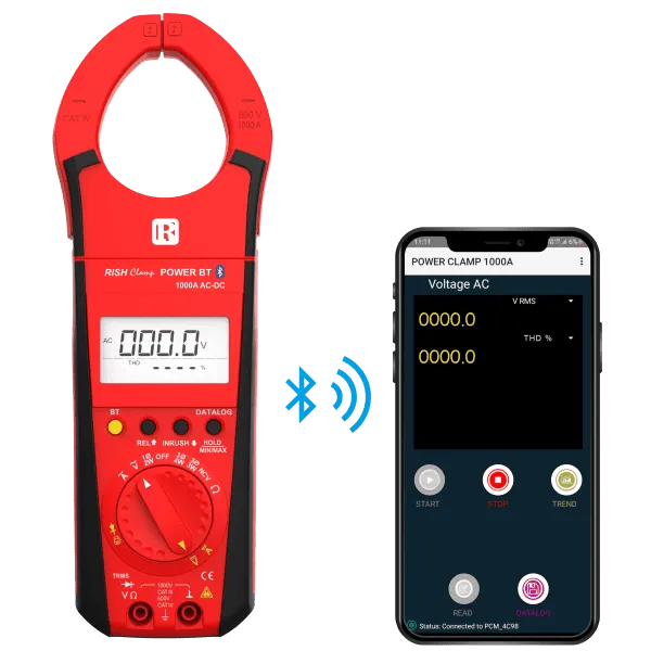 RISHABH 400A AC/DC BT Power Clamp Meter