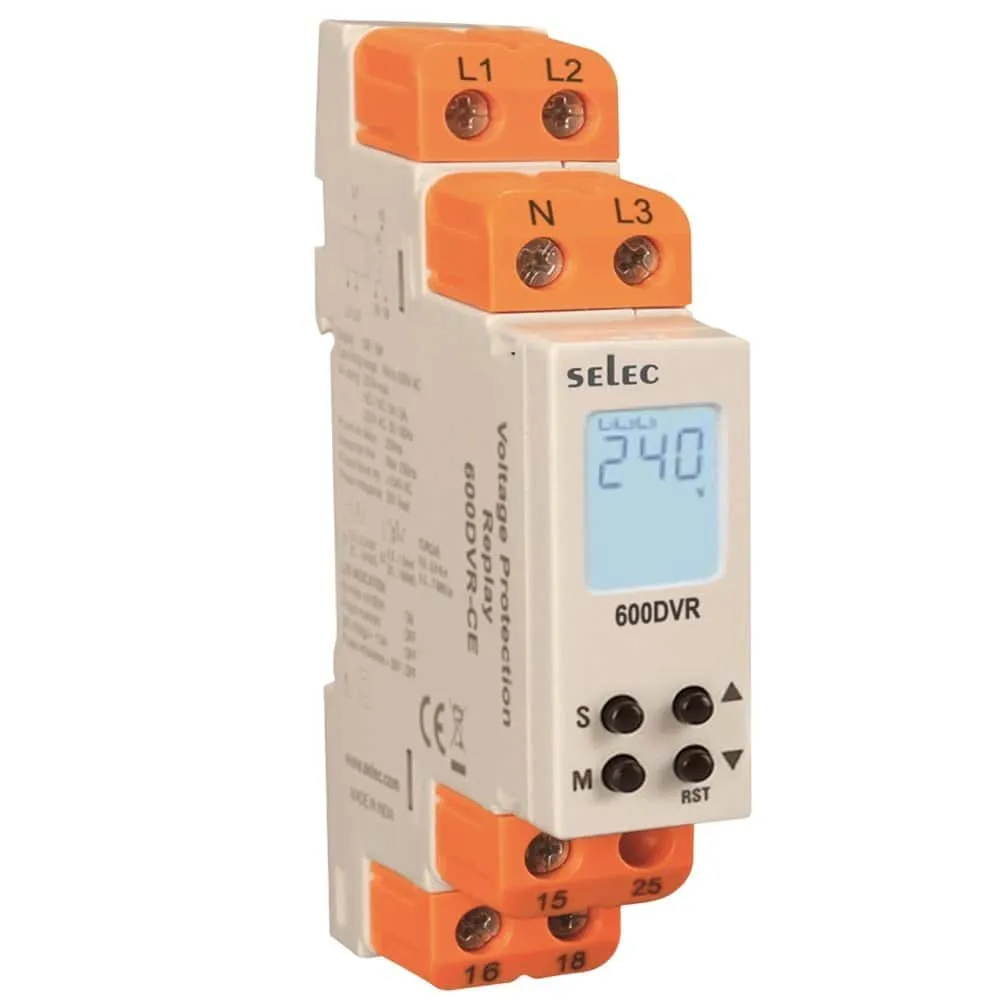 SELEC 600DVR-CE Digital Voltage Protection Relay