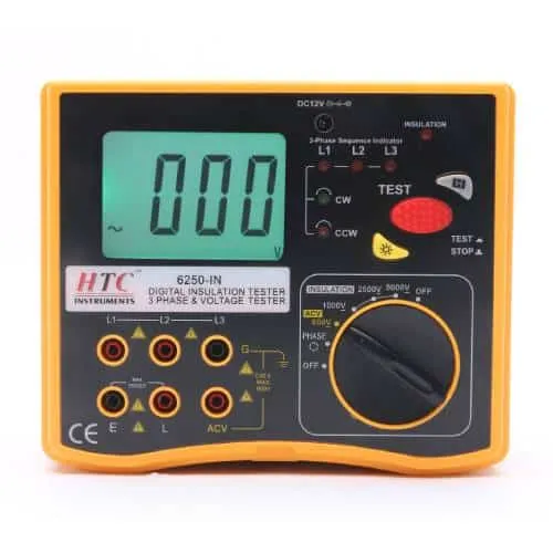 HTC 6250IN Digital Insulation Tester