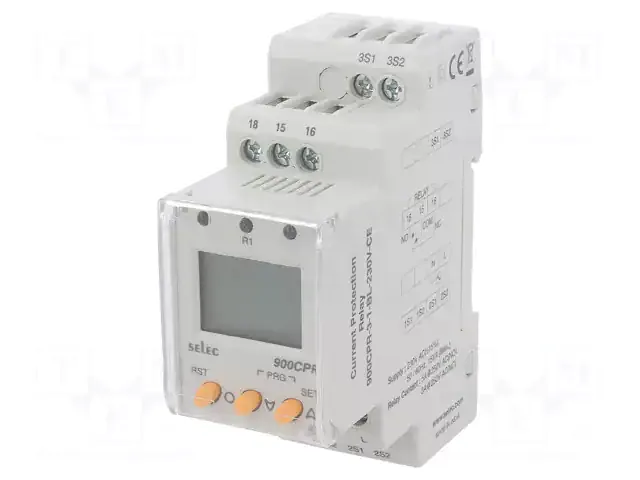 SELEC 900CPR-3-1-BL-230VCE Current Protection Relay
