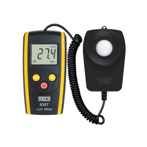 MECO 930T Digital Lux Meter (With Flexible Cord Sensor)