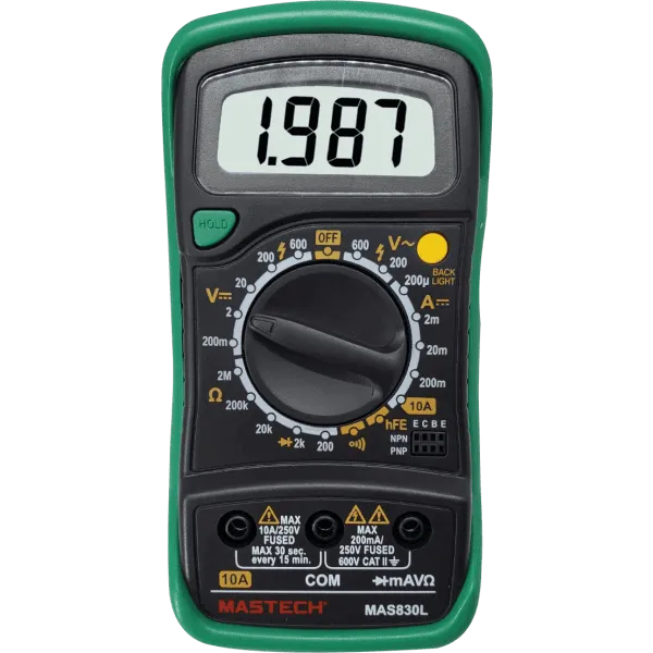 MASTECH MAS830L Digital Multimeter