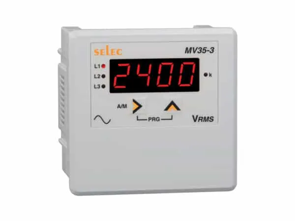 SELEC MV35-1-G-40/300V-CE Digital Voltmeter