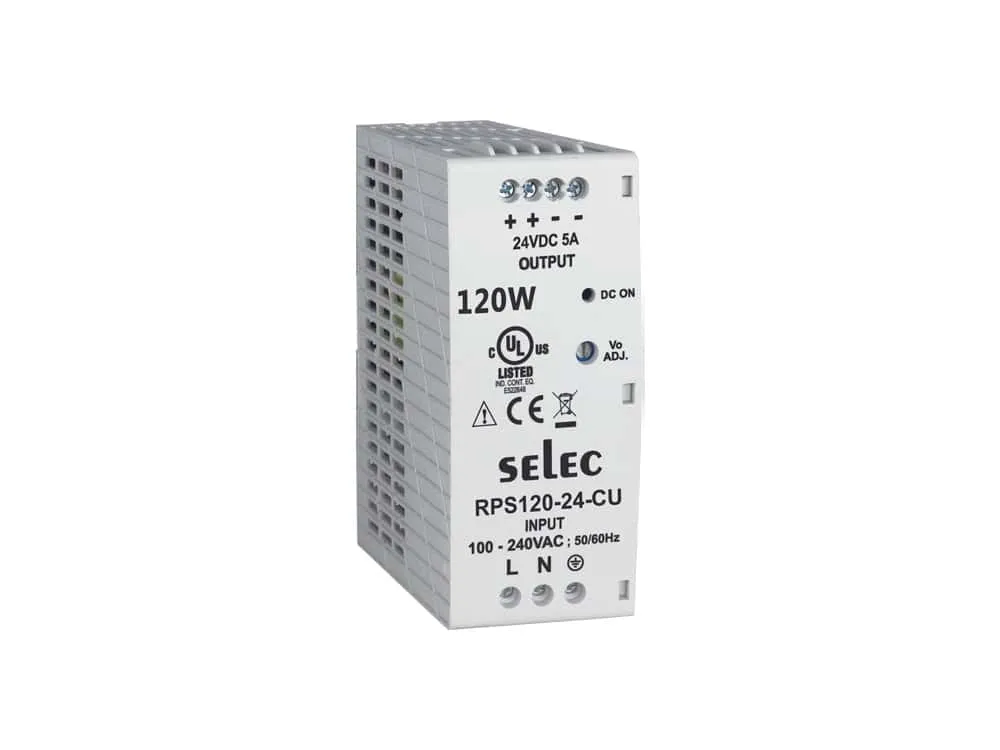 SELEC RPS120-12-CE Din Rail Mount Power Supply