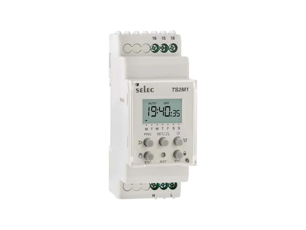 SELEC TS2M1-1-16A-230V V2 Digital Time Switch