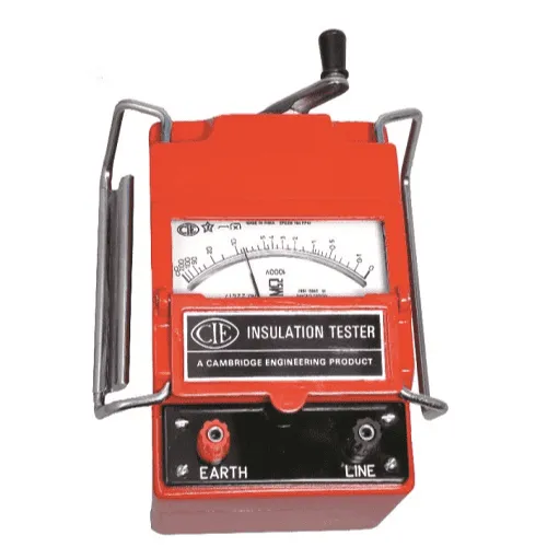CIE IT-444 Analog Metal body Insulation Tester 1000V/500MOHMS