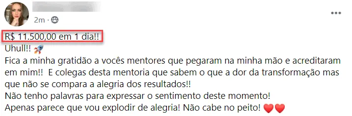 Simone Holzel 11500 em um dia blur