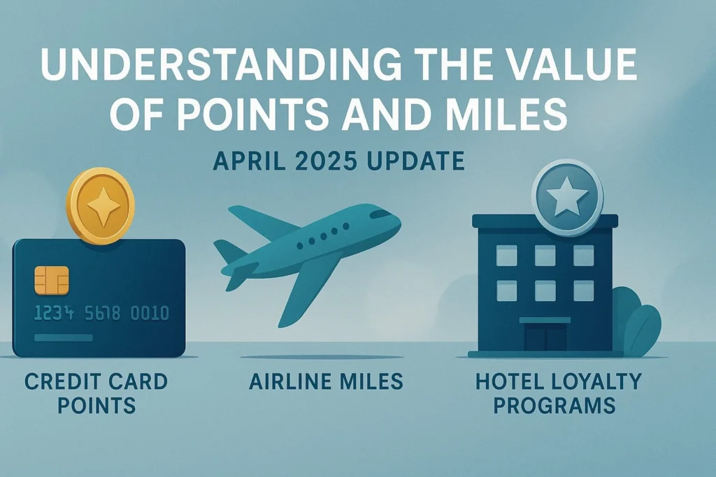 Understanding the Value of Points and Miles: April 2025 Update