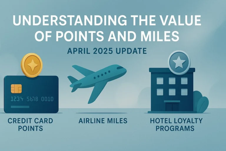 Understanding the Value of Points and Miles: April 2025 Update Understanding the Value of Points and Miles: April 2025 Update