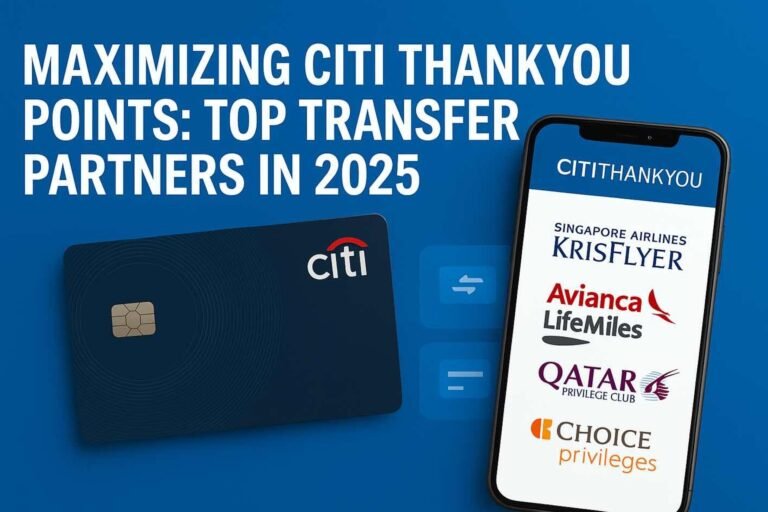 Maximizing Citi ThankYou Points: Top Transfer Partners in 2025 Maximizing Citi ThankYou Points: Top Transfer Partners in 2025