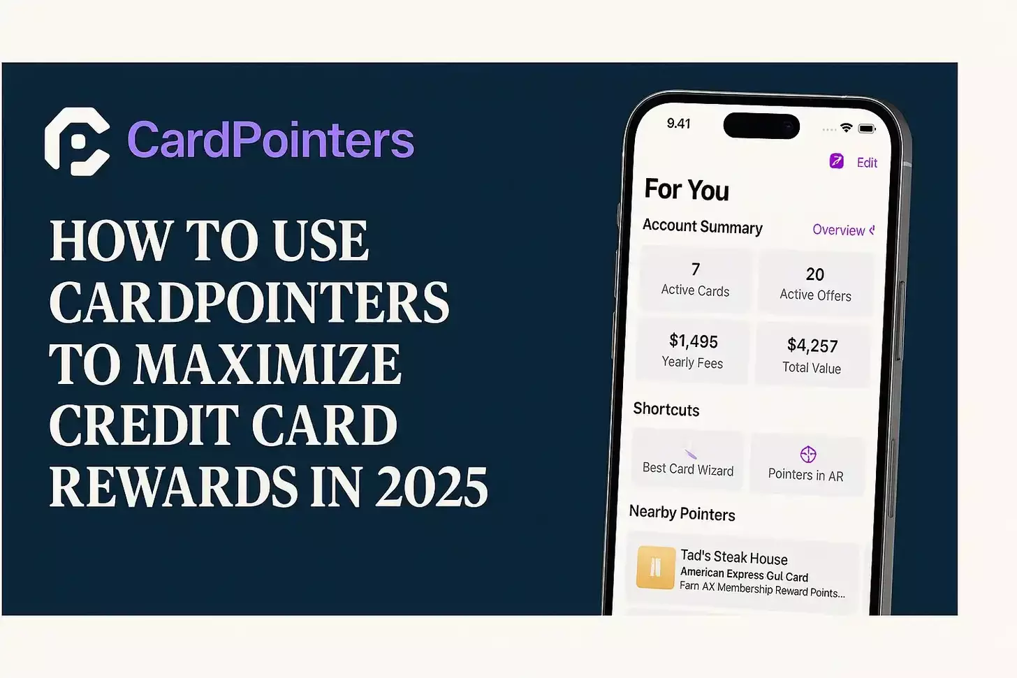 CardPointers Review How to Use CardPointers to Maximize Credit Card Rewards in 2025