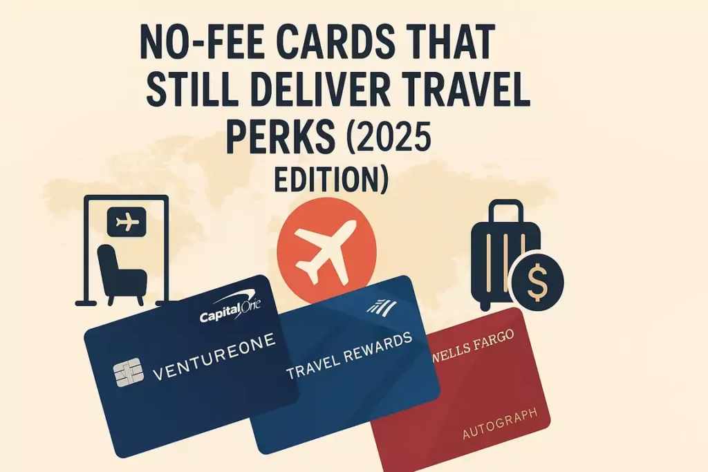 No-Fee Cards That Still Deliver Travel Perks (2025 Edition) No-Fee Cards That Still Deliver Travel Perks (2025 Edition)