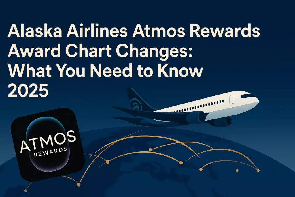 Alaska Airlines Atmos Rewards Award Chart Changes What You Need to Know 2025