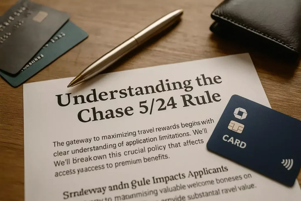 Understanding the Chase 5/24 Rule Understanding the Chase 5/24 Rule