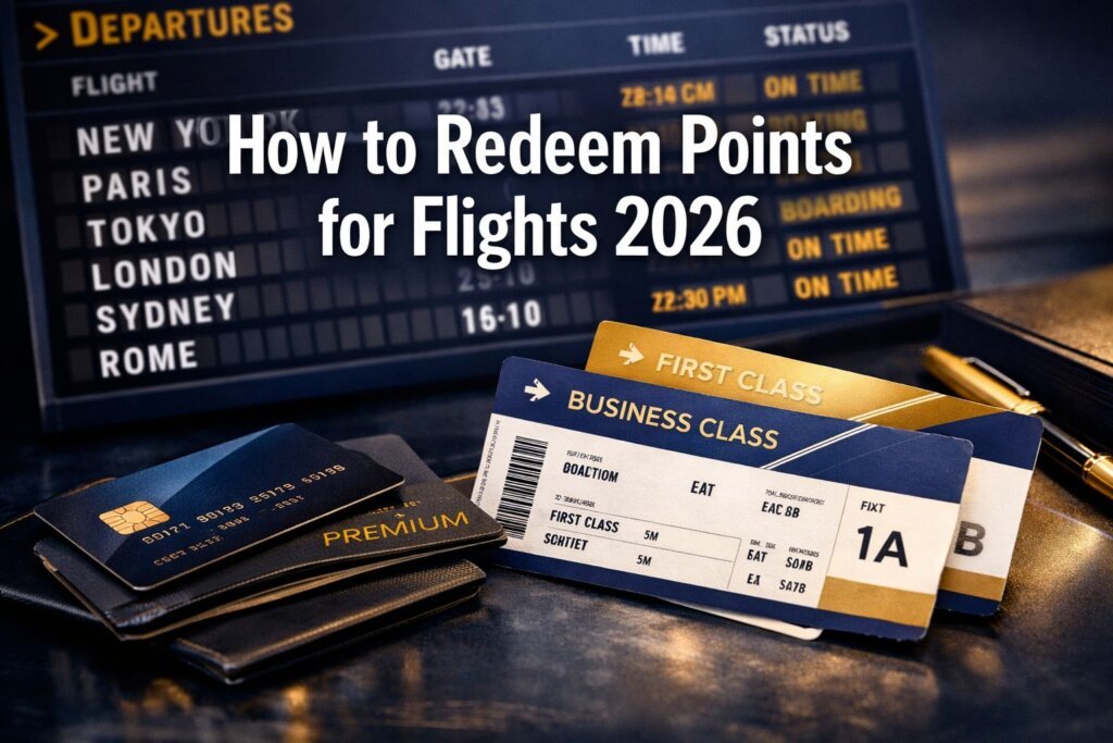 How to Redeem Points for Flights 2026