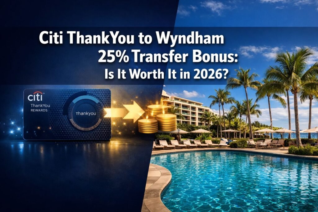 Citi ThankYou to Wyndham 25% Transfer Bonus: Is It Worth It in 2026? Citi ThankYou to Wyndham 25% Transfer Bonus: Is It Worth It in 2026?