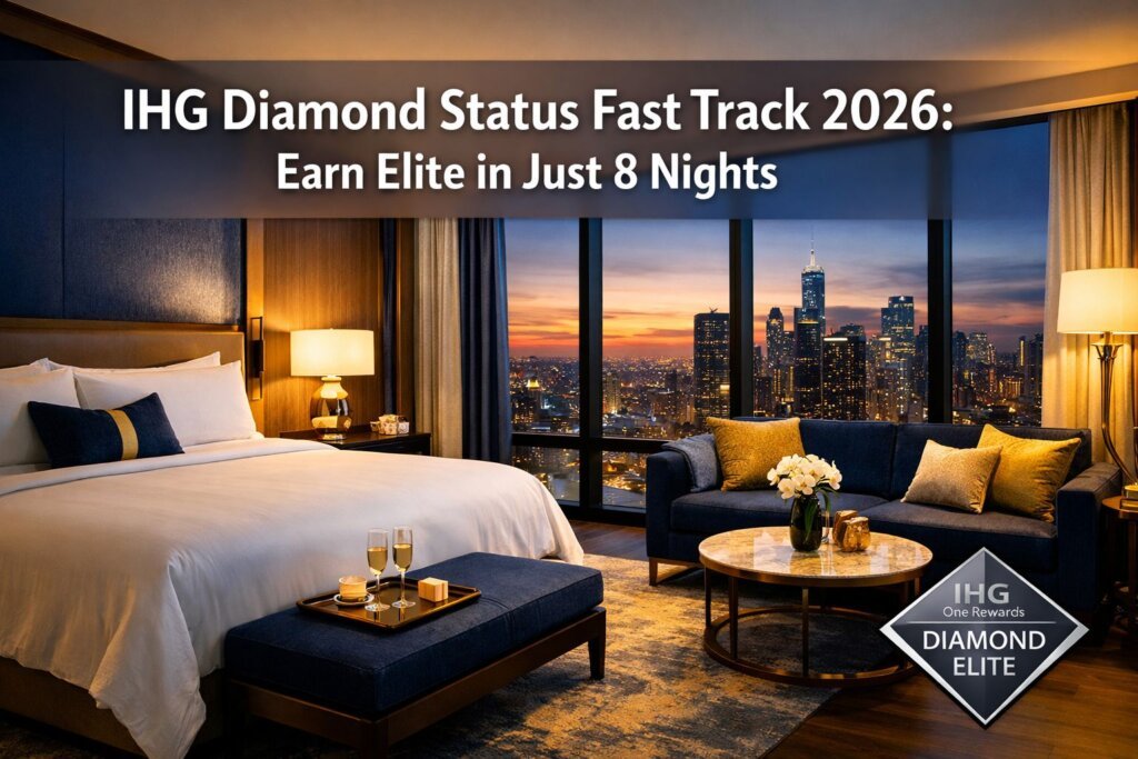 IHG Diamond Status Fast Track 2026: Earn Elite in Just 8 Nights IHG Diamond Status Fast Track 2026: Earn Elite in Just 8 Nights
