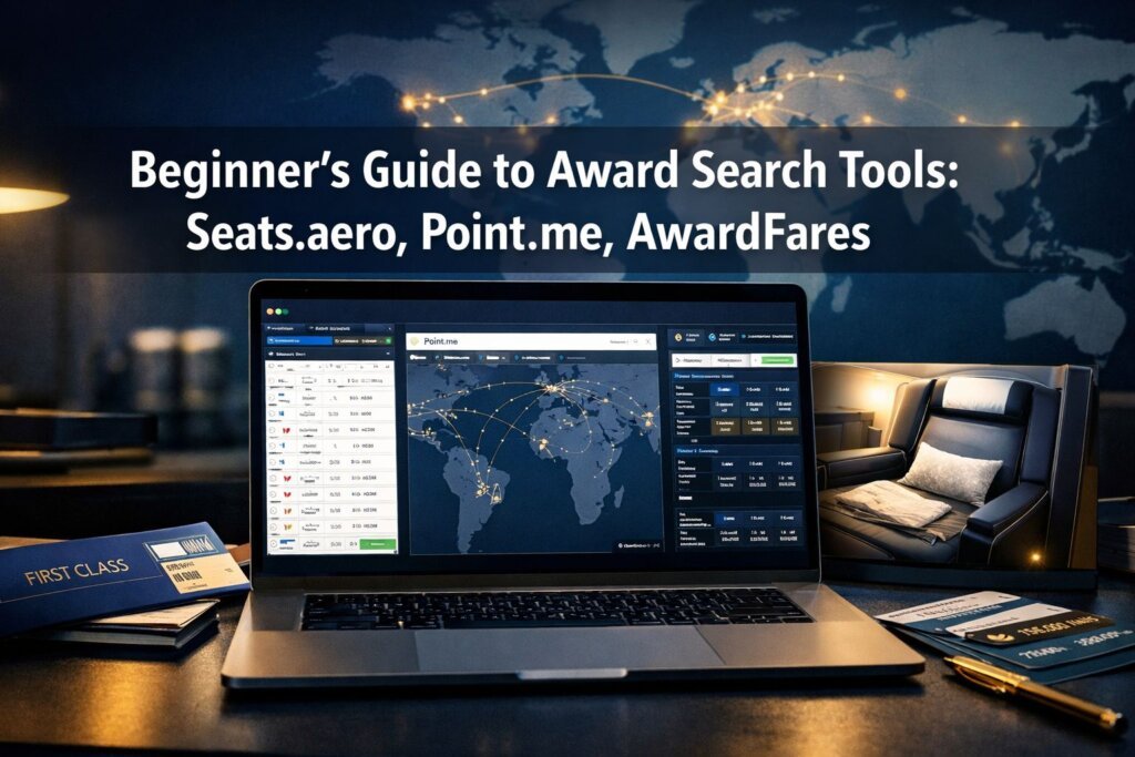 Beginner’s Guide to Award Search Tools: Seats.aero, Point.me, AwardFares