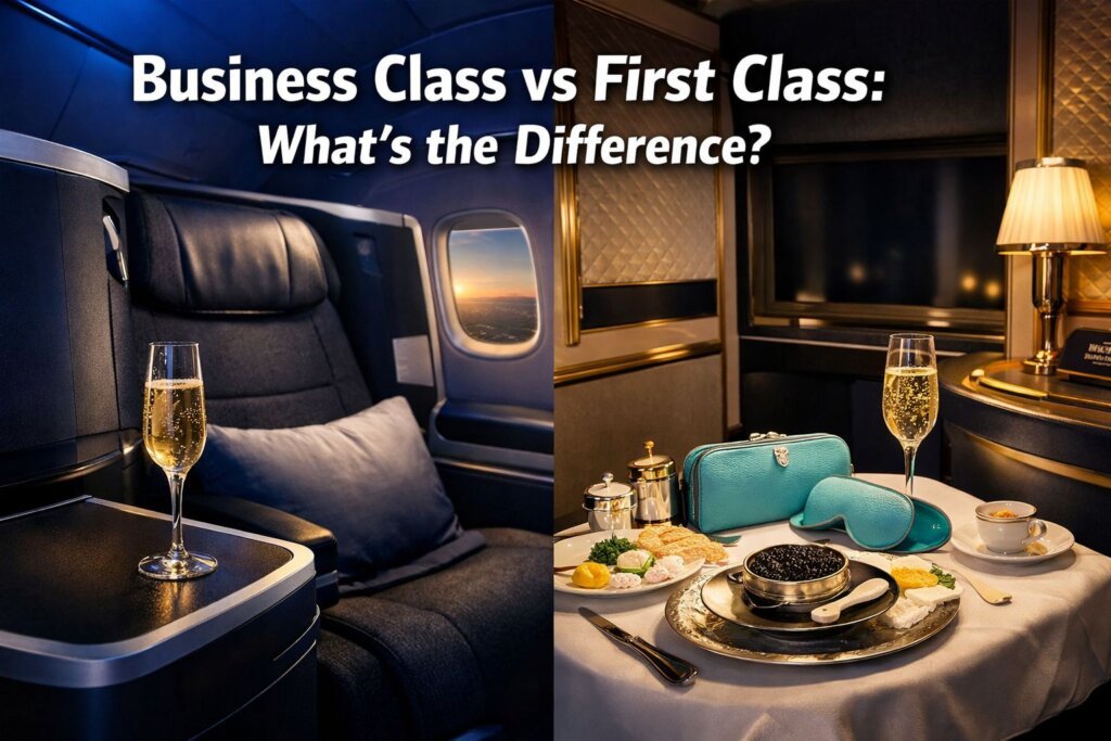 Business Class vs First Class: What's the Difference?
