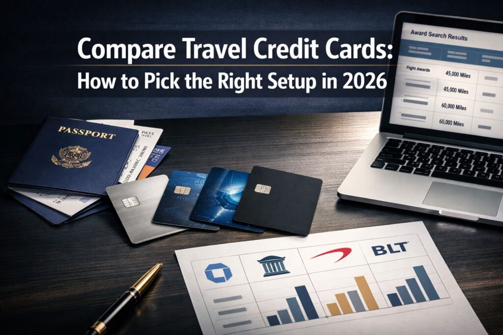 Compare Travel Credit Cards: How to Pick the Right Setup in 2026