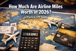 How Much Are Airline Miles Worth in 2026? A Practical CPP Guide