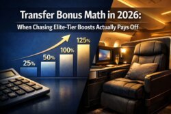 Transfer Bonus Math in 2026: When Chasing Elite-Tier Boosts Actually Pays Off