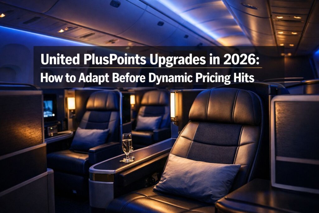 United PlusPoints Upgrades in 2026: How to Adapt Before Dynamic Pricing Hits