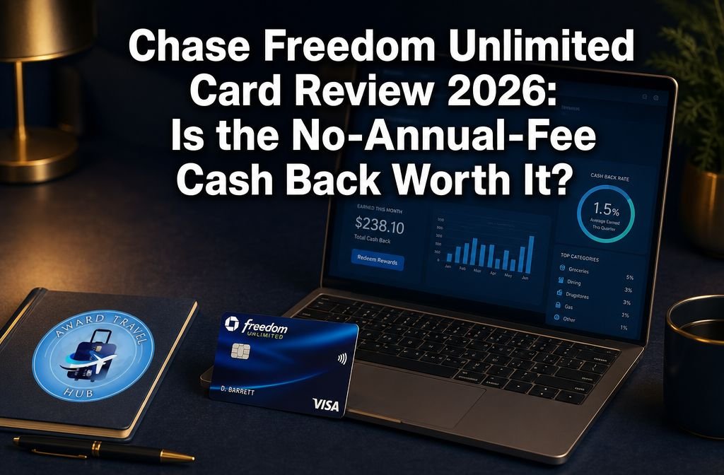 Chase Freedom Unlimited Card Review 2026: Is the No-Annual-Fee Cash Back Worth It?